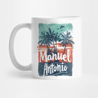 Escape to Manuel Antonio: Tropical Landscape Art 🏖️ Mug